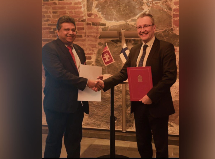 Sri Lanka, Finland Sign MoU on Political Consultations in Helsinki