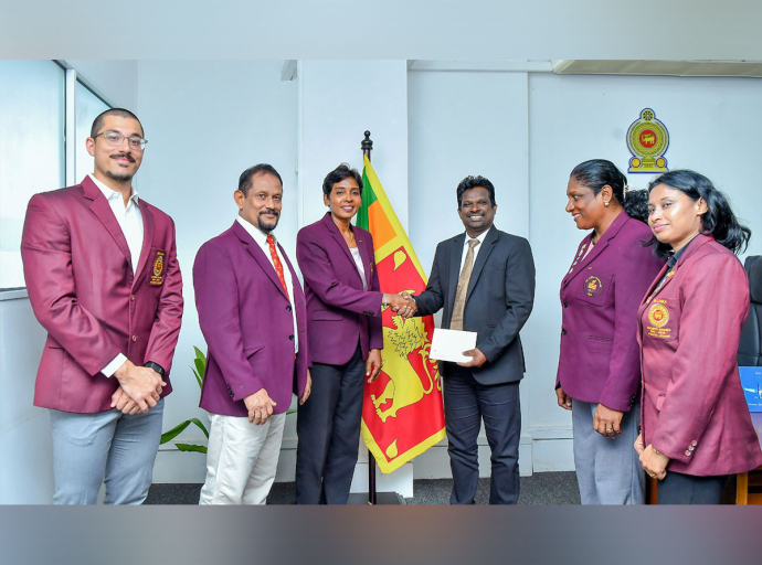 Sri Lankan Olympic Athletes Make Financial Donation to ‘Rebuilding Sri Lanka’ Fund
