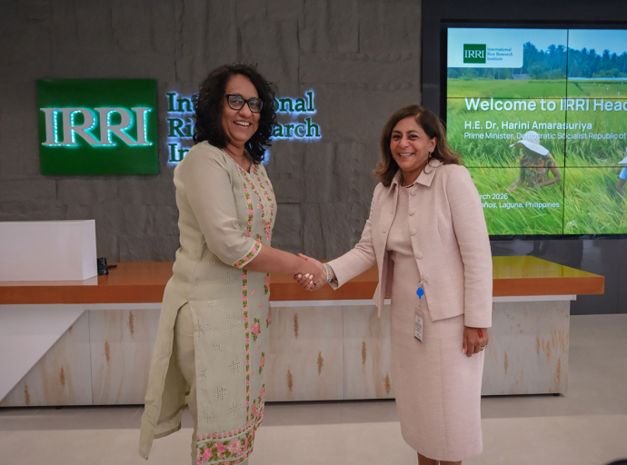 Prime Minister Visits the International Rice Research Institute (IRRI)