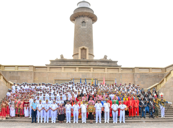 Indonesian Navy Sailing Ship KRI BIMA SUCI – 945 concludes official goodwill visit to Sri Lanka