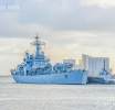 Indian Naval Ship INS Airavat Arrives in Sri Lanka for Operational Requirements