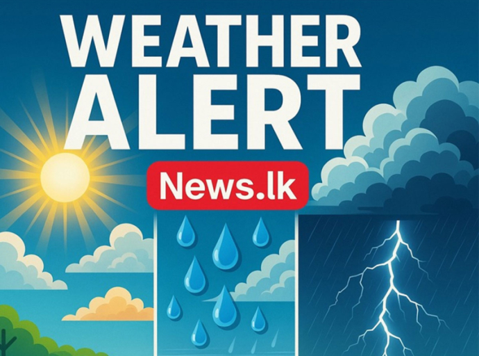 Showers exceeding 75 mm in several areas