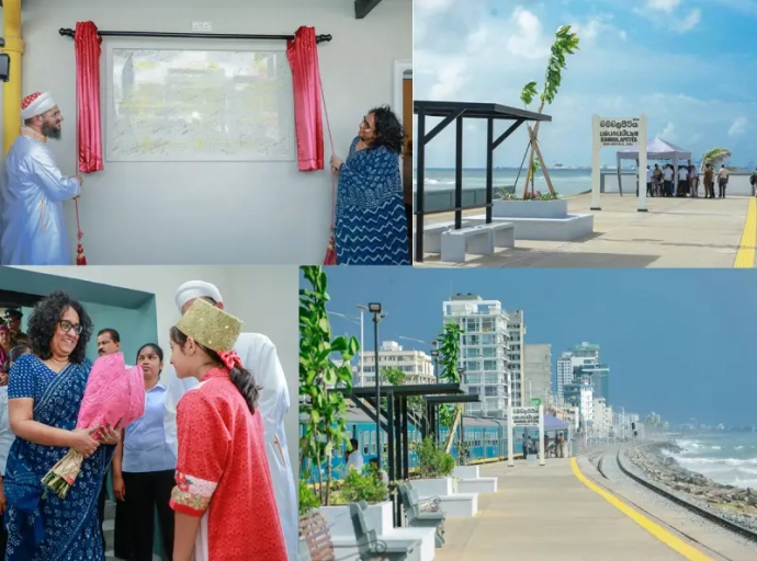  Renovated Bambalapitiya Railway Station  under the “Dream Destination” Project Opened to the Public
