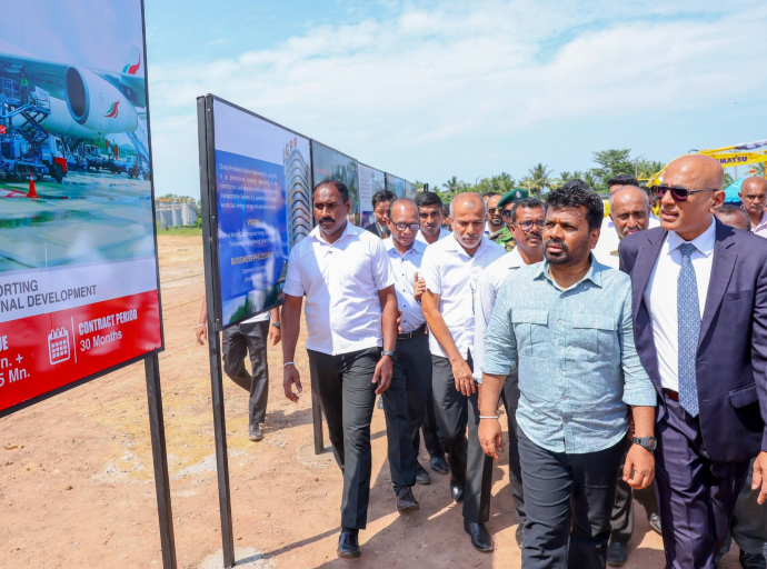 Construction of Jet A-1 Aviation Fuel Pipeline and New Oil Tank Complex at Muthurajawela Begins under President’s Patronage