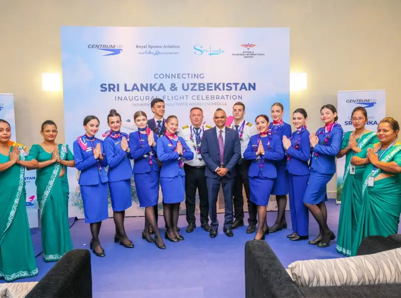 Centrum Air Launches Direct Flights Between Uzbekistan and Sri Lanka