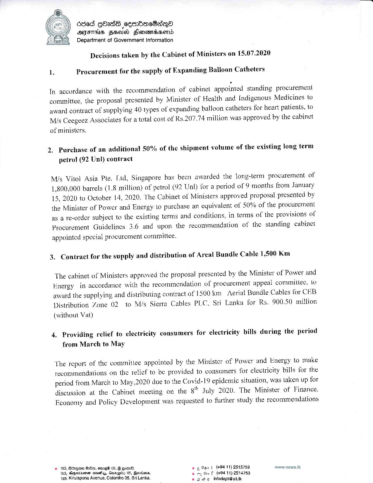 Cabinet Decision on 15.07.2020 English page 001