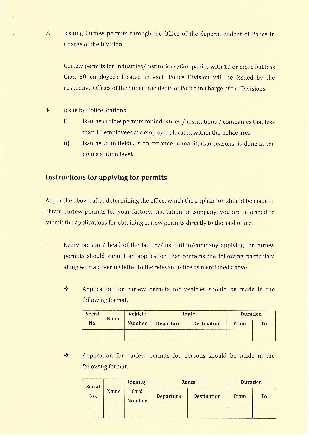 Streamlining The issuing of curfew permits English 1 page 002
