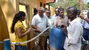 Minister Hakeem inspects water projects in Anuradhapura