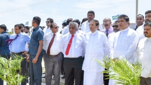 Construction of the largest drinking water supply project commenced in Jaffna