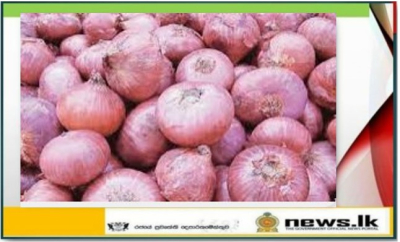 Special Commodity Tax (SCL) rate decreases Relief for Big onion prices