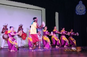 SLN Cultural Troupe entertains visiting Indian naval ships&#039; crew