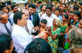 President visits IDP camp in Jaffna, participates in state Christmas festival