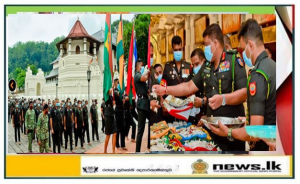 71st Army Anniversary Commemorations Begin Prioritizing Worship of 'Shareerika' Relics at Sri Dalada Maligawa