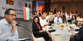 Kabir Hashim promotes Sri Lanka at SL -Italy Business Council meeting