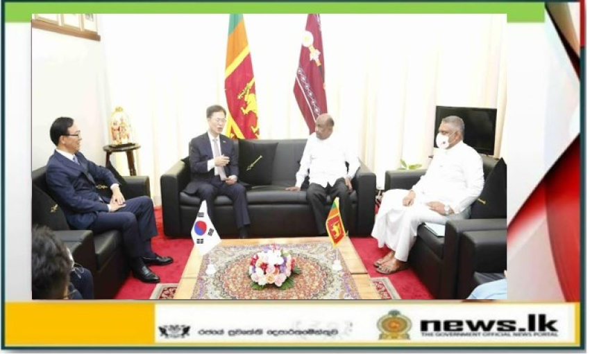 H.E Ambassador of the Republic of Korea to Sri Lanka calls on the Hon. Speaker of Parliament
