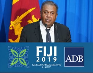 FM leads Sri Lankan delegation to ABD meeting in Fiji