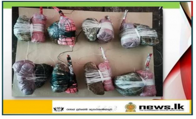 Navy nabs suspect with improvised explosive devises in Trincomalee