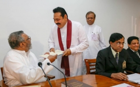 President Rajapaksa&#039;s  nomination accepted