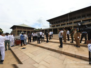 All Set for the Ceremonial Opening of the First Session of the Tenth Parliament