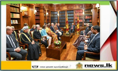 New Ambassadors and HC present Credentials to the President