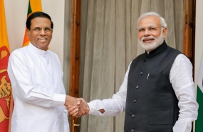 The Official Meeting between President of Srilanka and the Prime Minister of  India