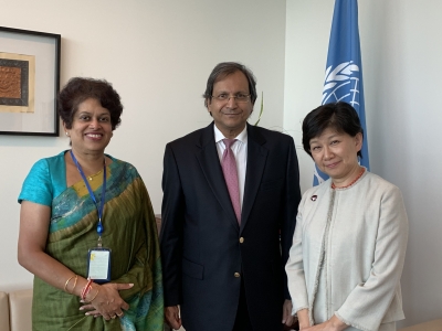 SRI LANKA ASSURES SUPPORT TO GLOBAL DISARMAMENT AGENDA