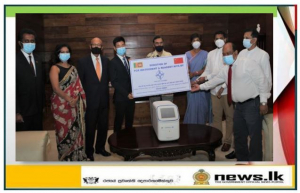 Port City Colombo donates PCR equipment and testing kits valued at over Rs. 20 million, aiding the fight against COVID-19