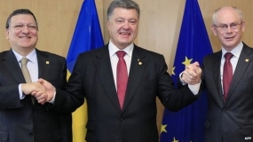 Ukraine, EU sign historic trade and economic pact