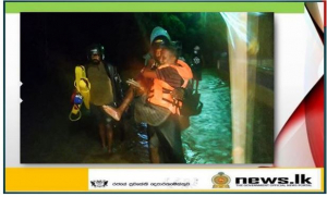 Navy rescues 71 flood victims in Kalpitiya