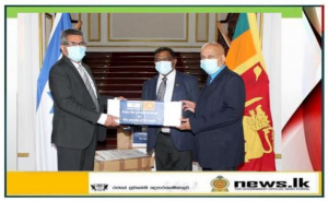 The Government of Israel donates two ventilators to Sri Lanka