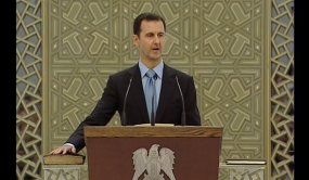 Syrian President Assad sworn in for 3rd term