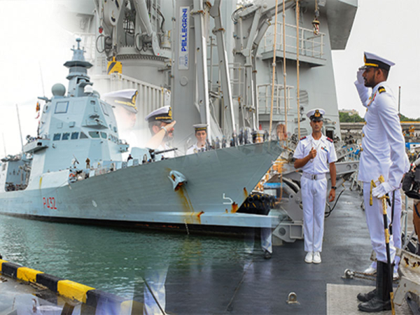 Italian Navy’s ‘PPA MONTECUCCOLI’ arrives in Colombo