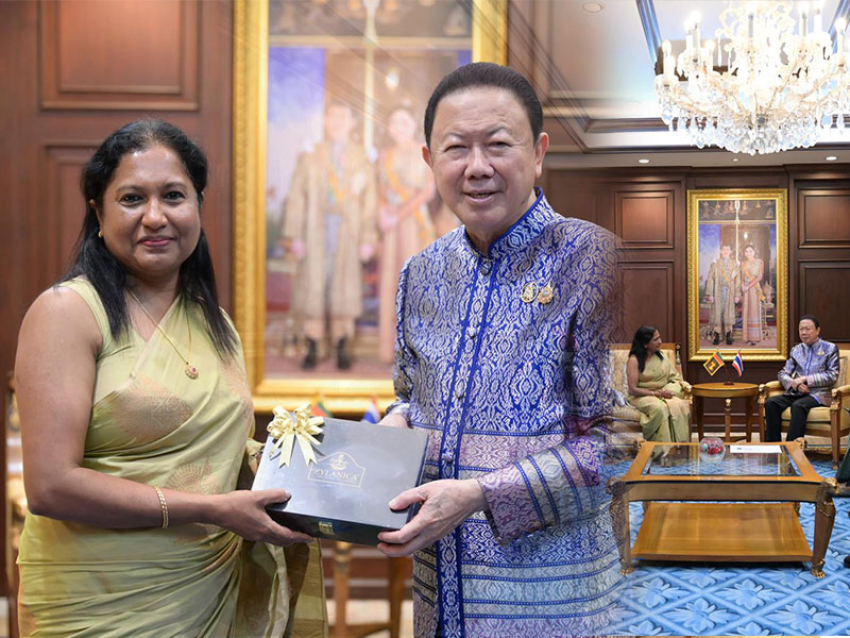 Ambassador of Sri Lanka holds discussions with Chairman of Thai Chamber of Commerce and Board of Trade of Thailand