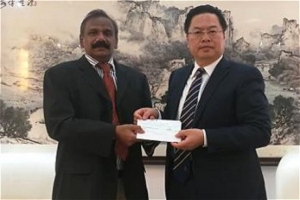 China donates Rs. 17.84 Mn for the Injured in Easter Sunday bomb Attacks