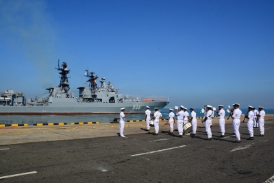 Three Russian ships set sail from Colombo harbour