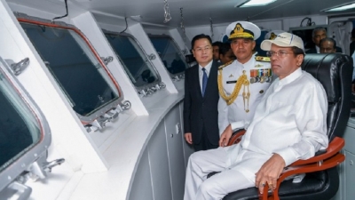 President commissions Navika Nauka Parakramabahu’ donated to Navy by China