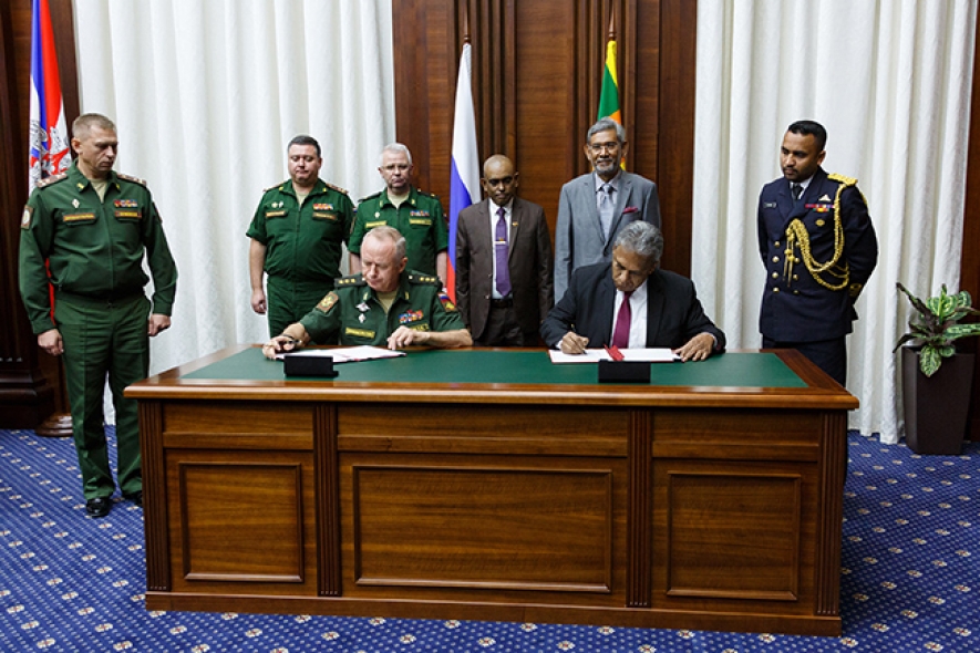 Russia, Sri Lanka signed on military cooperation