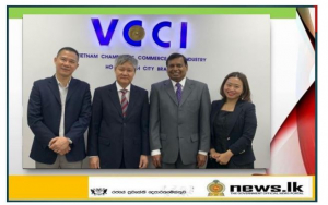 Ambassador Prasanna Gamage meets with Vice President and General Director of Viet Nam Chamber of Commerce & Industry Vo Tan Thanh