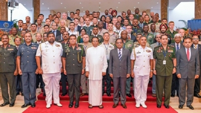 President inaugurates Colombo Defence Seminar 2019