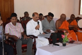 State Minister on inspection visit to Malwathu Oya