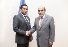 Minister Rajitha Meeting with DG-FAO