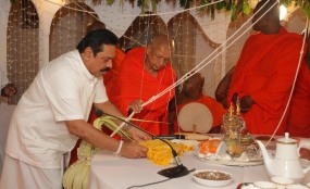 All Night Pirith Ceremony to invoke blessings on President at  President’s House