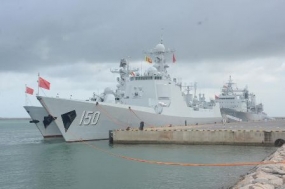 Chinese ships return home