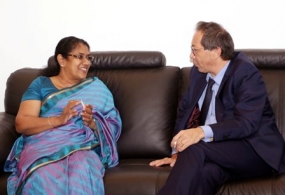 Justice Minister meets EU Ambassador