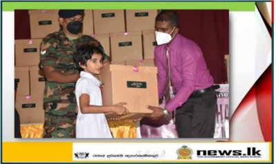 Army donates essentials to Children’s Homes in Mullaitivu