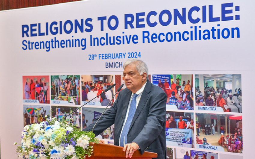 Government Prioritizes Development through Reconciliation