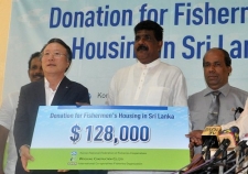 Korean assistance to construct houses for Sri Lankan fishery families