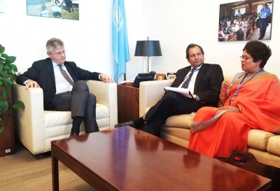 FOREIGN SECRETARY DISCUSSES OBSTACLES PLACED ON SRI LANKA’S PEACEKEEPERS