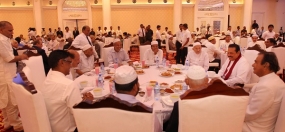 President participates at Iftar celebrations at Temple Trees