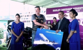 Mihin Lanka  Official Airline for Harley Davidson Street Thunder Bikers from Dubai
